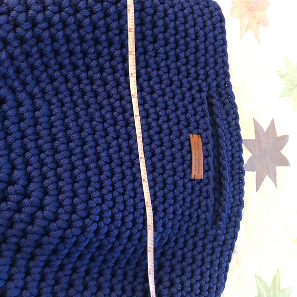 Scandinavian Style Crochet Tote Bag - Picture 7 of 11